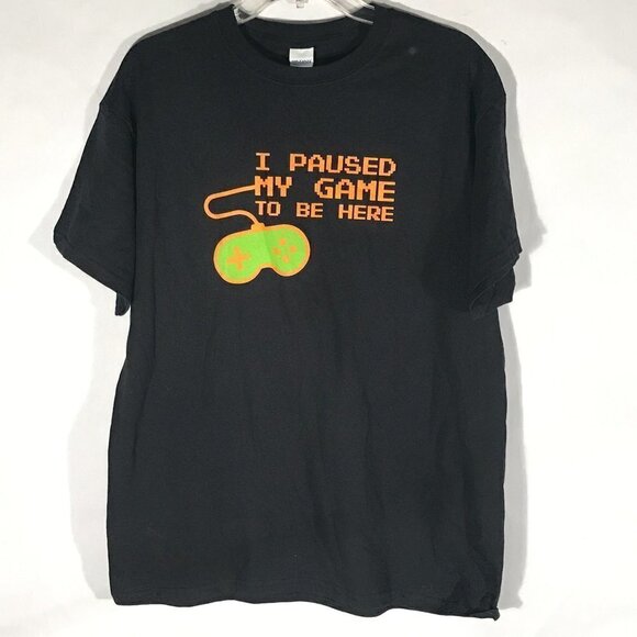 Video Game Gamer SNES Controller Pause T Shirt - Picture 3 of 6